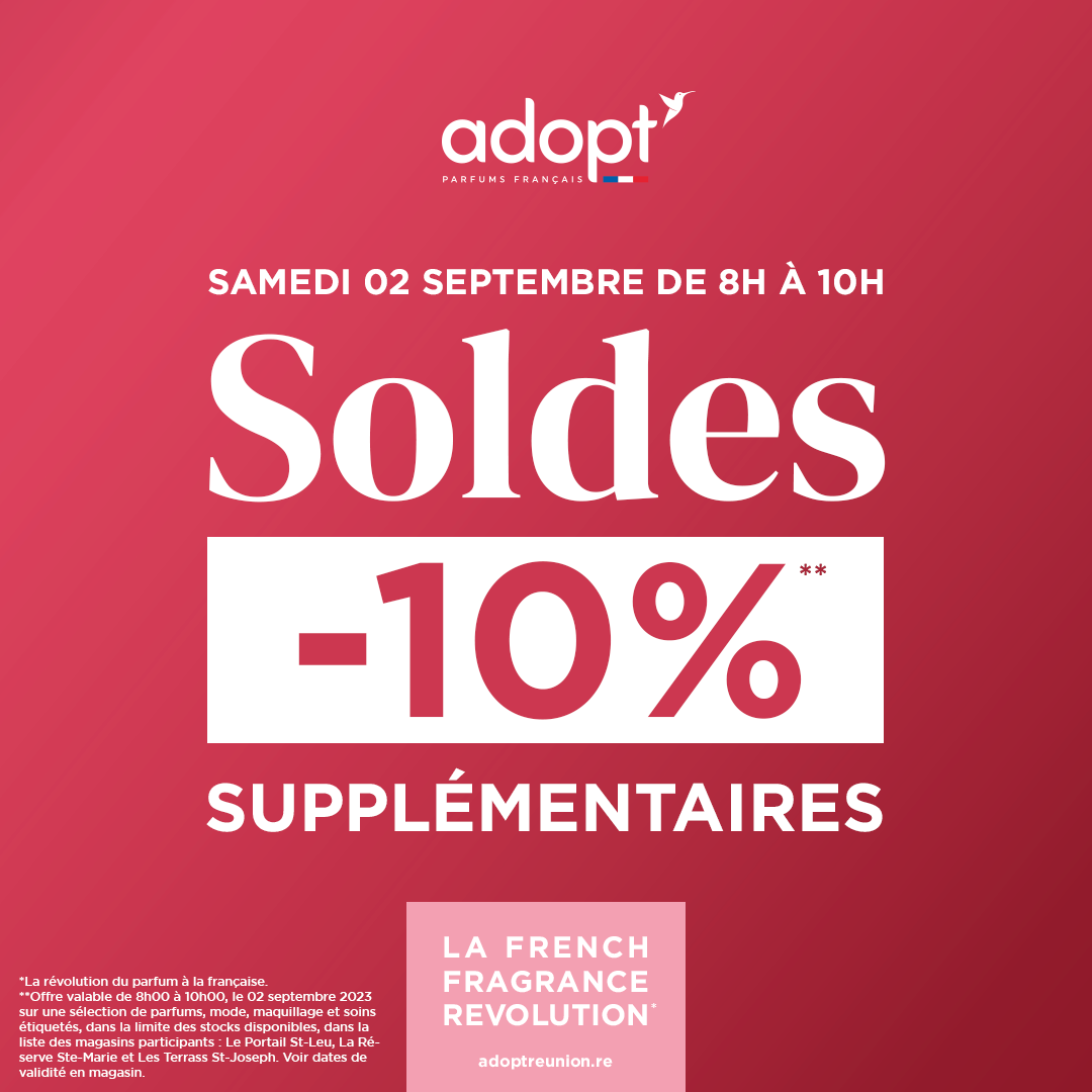 Centre Commercial Le Portail - offre enseigne - boutique Adopt' Réunion
