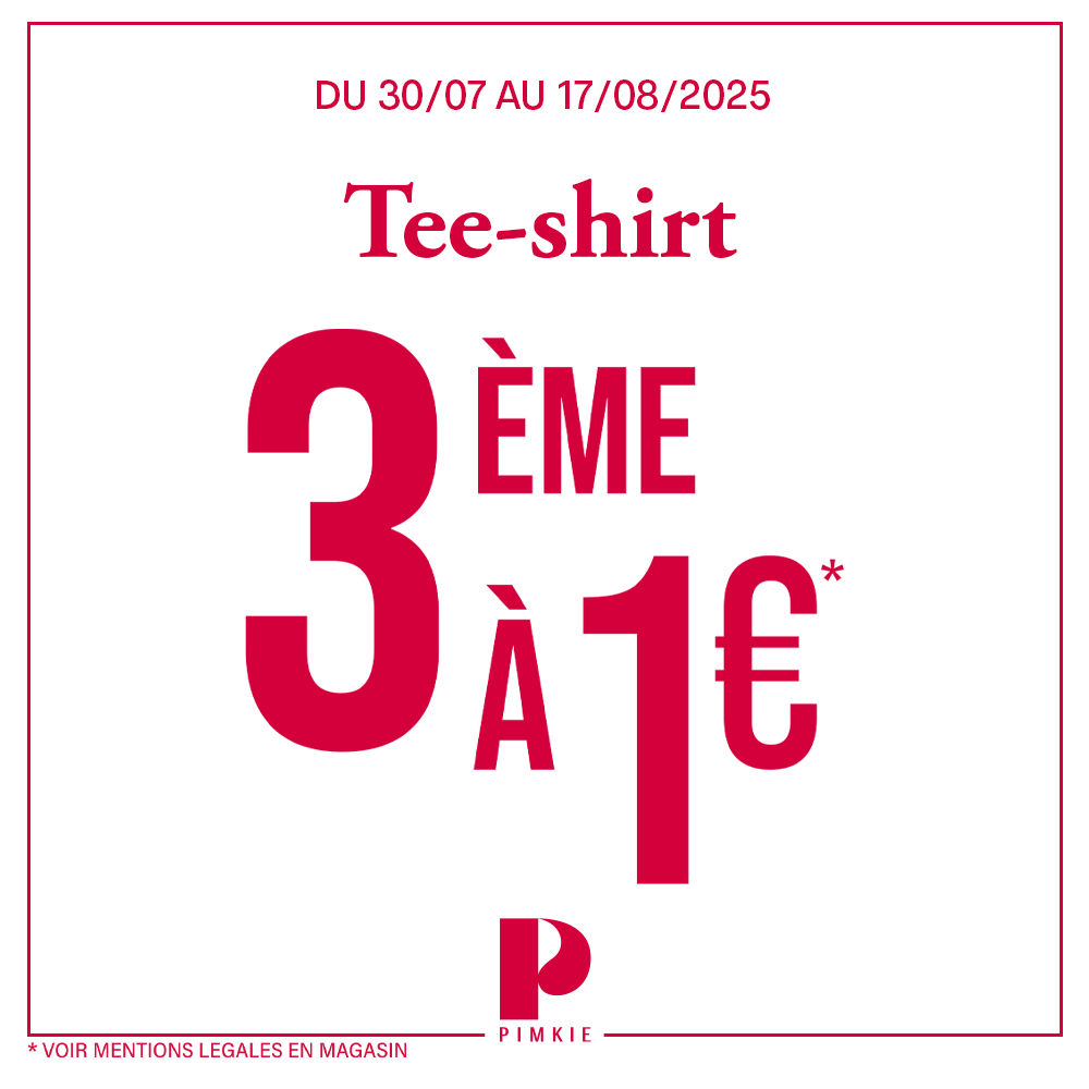 Centre Commercial Le Portail - offre enseigne - boutique Pimkie Réunion