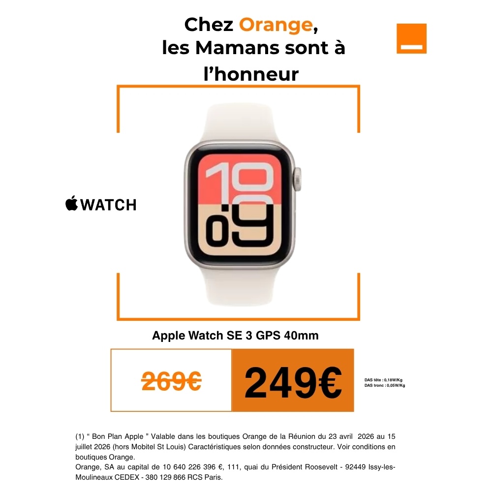 Centre Commercial Le Portail - offre enseigne - boutique Orange Réunion